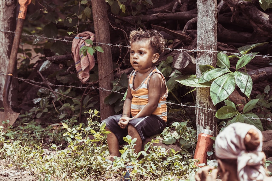 child and nature