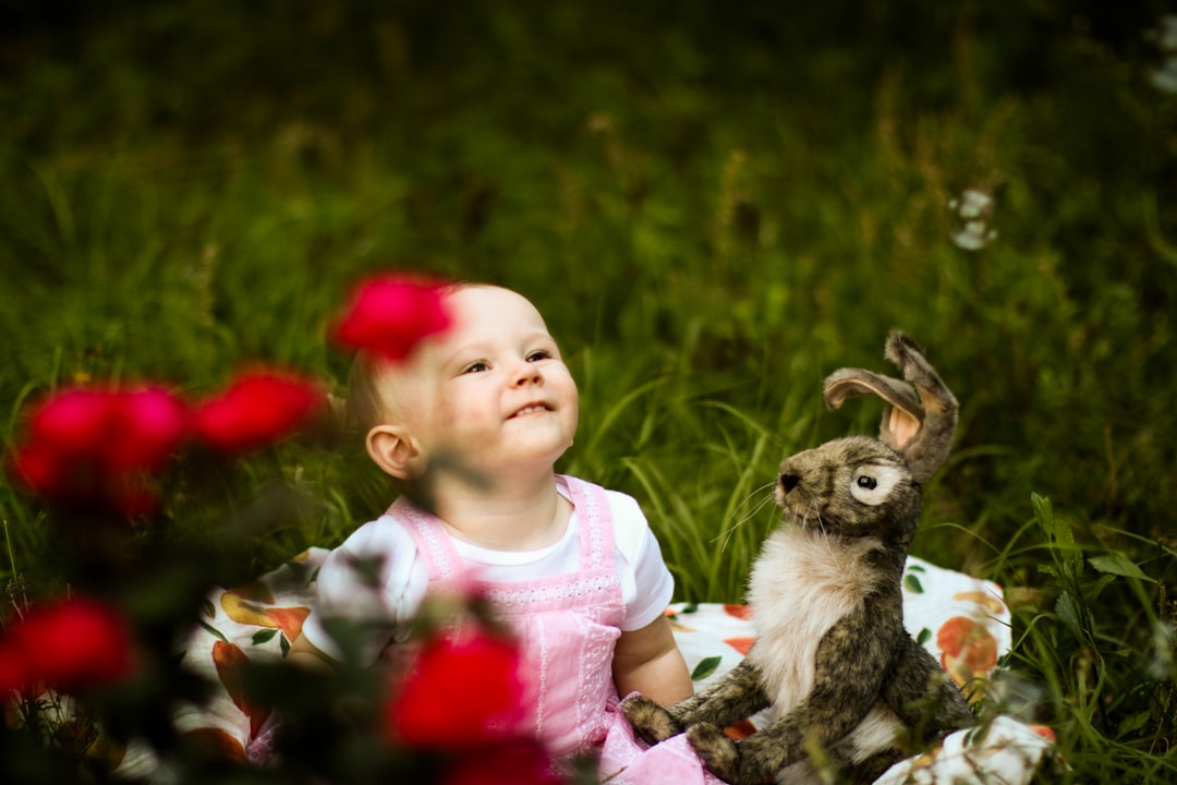 Photo child and nature
