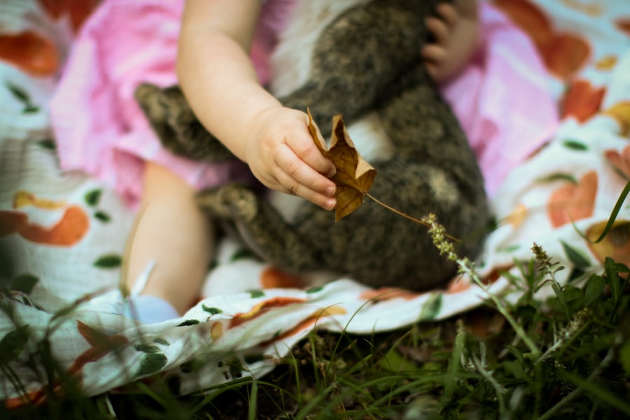 Photo child and nature