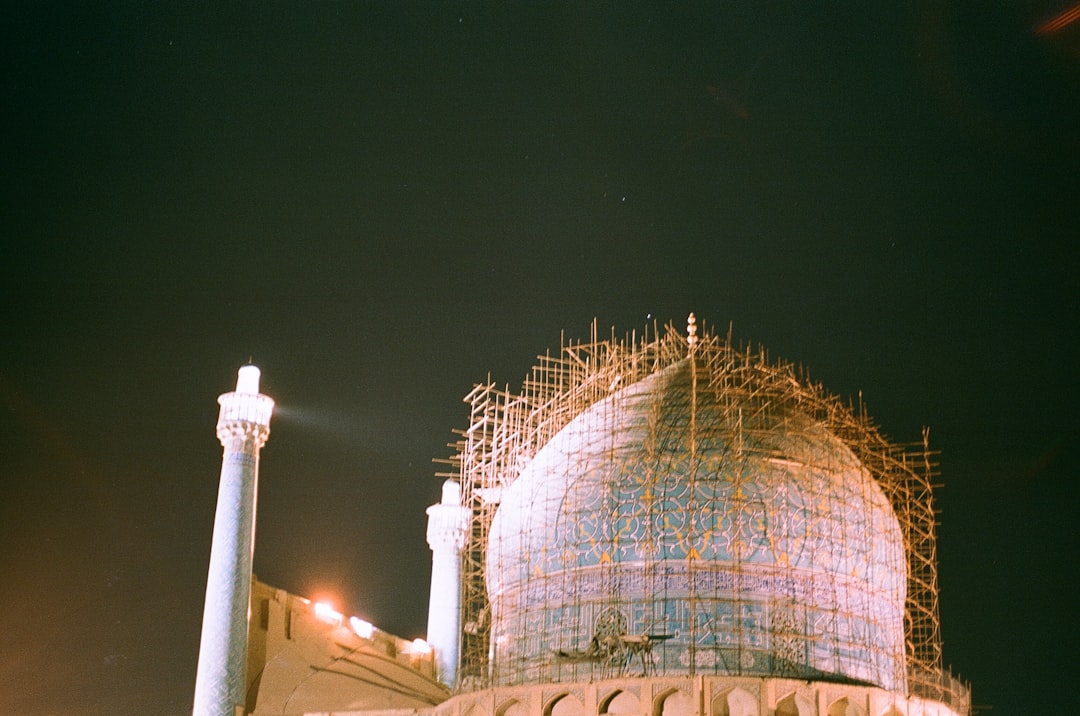 Photo Construction of the Prophets Mosque